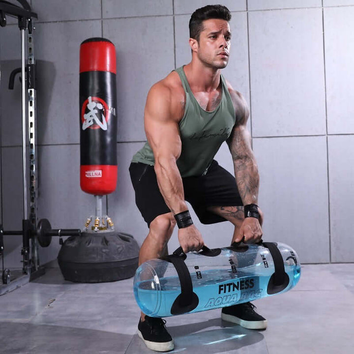 Transparent Water Dumbbell Adjustable Weight Fitness Training Equipment Home