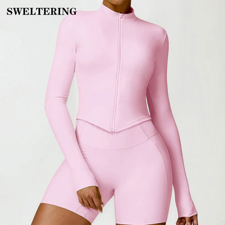 Women's Jacket Full Zip-up Activewear